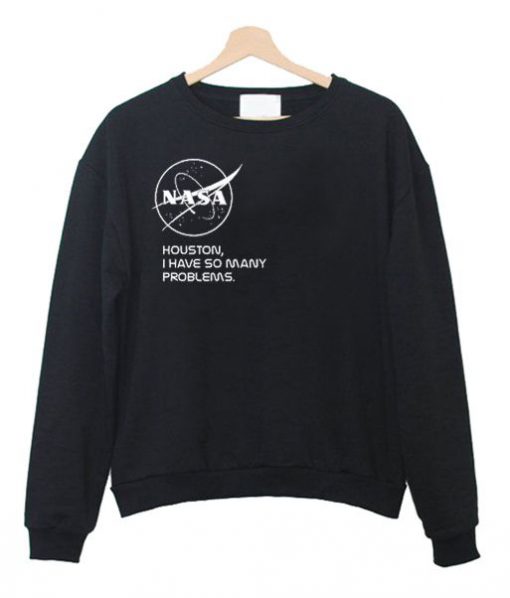 NASA Houston Sweatshirt ZK01