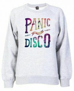 Panic Disco Galaxy White Sweatshirt ZK01