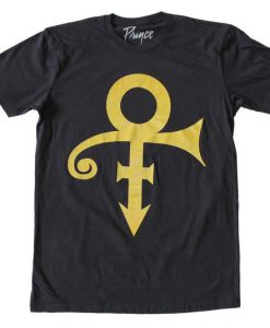 Prince Gold Symbol T-Shirt ZK01