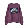 Purple Walt Disney Presents Sweatshirt SN01