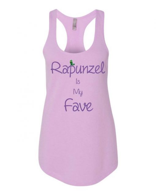 Rapunzel is my Fave Ladies Tank Top EC01