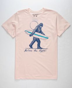 Sasquatch Surf Mens T-shirt SN01