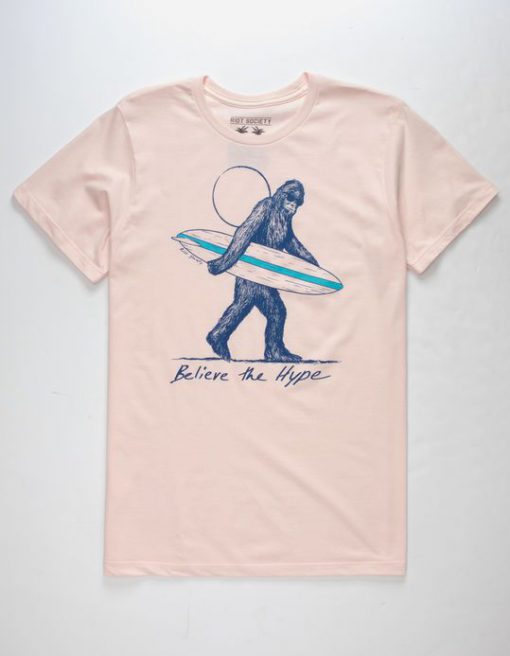 Sasquatch Surf Mens T-shirt SN01