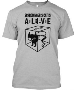 Schrodinger's Cat T-shirt ZK01