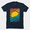 Sunset by the sea T-shirt AD01