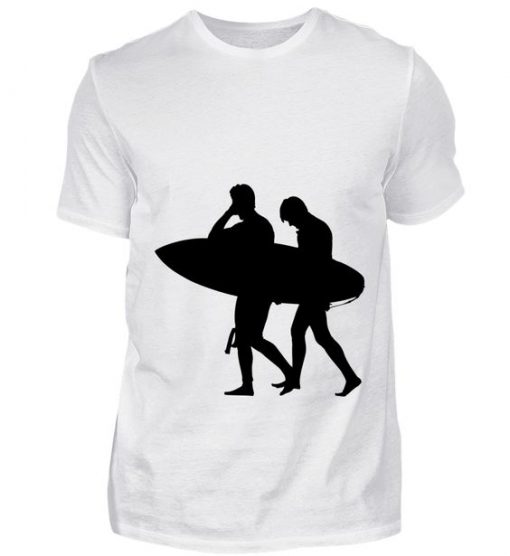 Surfen Silhouette T-Shirt SN01