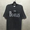 The Beatles Black Tshirt ZK01
