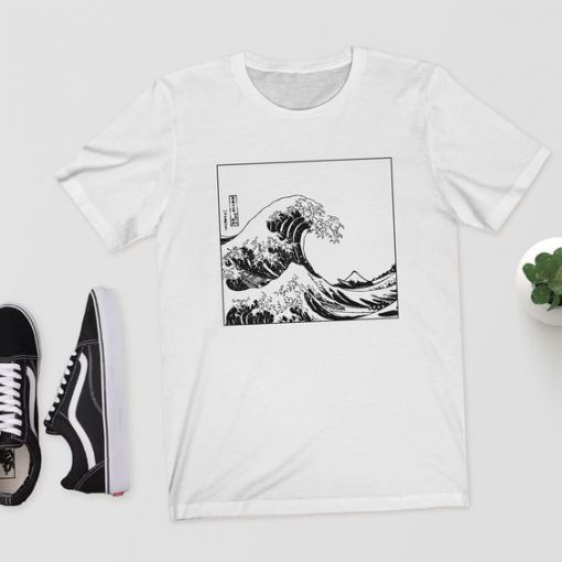 The Great Wave off Kanagawa T-shirt AD01