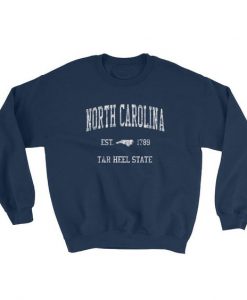 Vintage North Carolina NC Adult Sweatshirt AD01