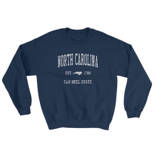 Vintage North Carolina NC Adult Sweatshirt AD01
