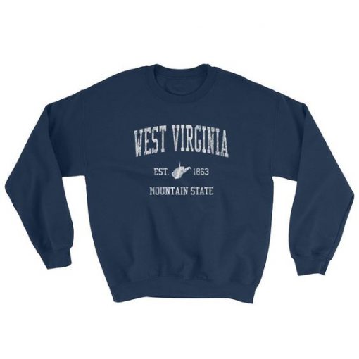 Vintage West Virginia Sweatshirt AD01