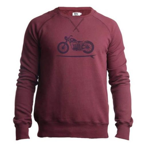 Wine Biker Surfer Sweatshirt AD01