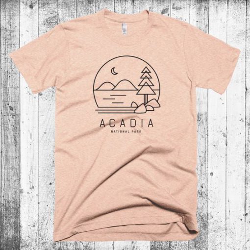 Acadia National Park Tshirt EC01