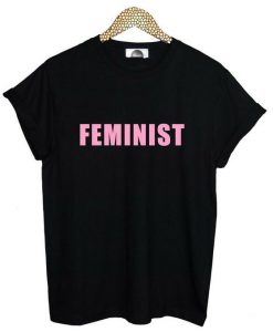 Feminist Black T-shirt ZK01