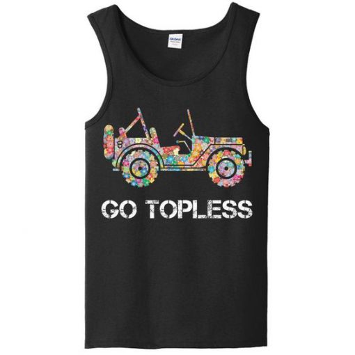 Go Topless Jeep Tanktop ZK01