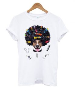 Hair Stylish Dog T Shirt EC01