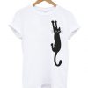 Hanging Cat T Shirt EC01