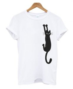 Hanging Cat T Shirt EC01