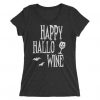 Happy Hallo Wine T-shirt ZK01