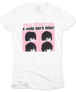 Hard Day's Night Stacked Ladies T-Shirt EC01