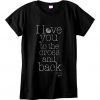 I Love You To The Cross And Back Christian T Shirts EC01