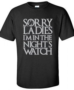 I'm in The Night's Watch T-Shirt EC01