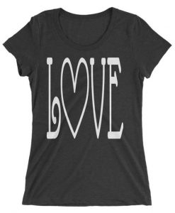 LOVE Ladies' Short Sleeve T-Shirt ZK01
