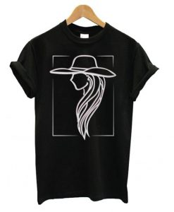 Lady Gaga Pink Hat illustration T shirt ZK01