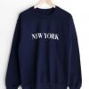 New York Oversized Sweatshirt EC01