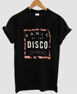 Panic! At The Disco Floral Muscle Tshirt