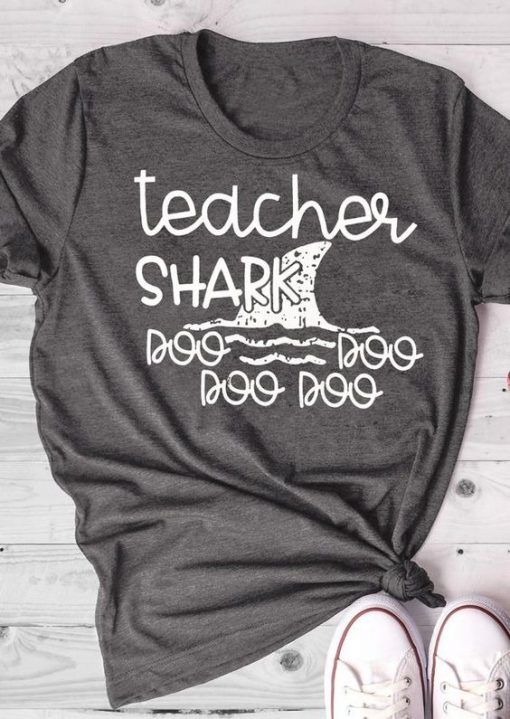 Teacher Shark Ladies T-Shirt EC01