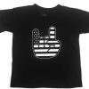 Usa Flag Hand Kids T-Shirt ZK01