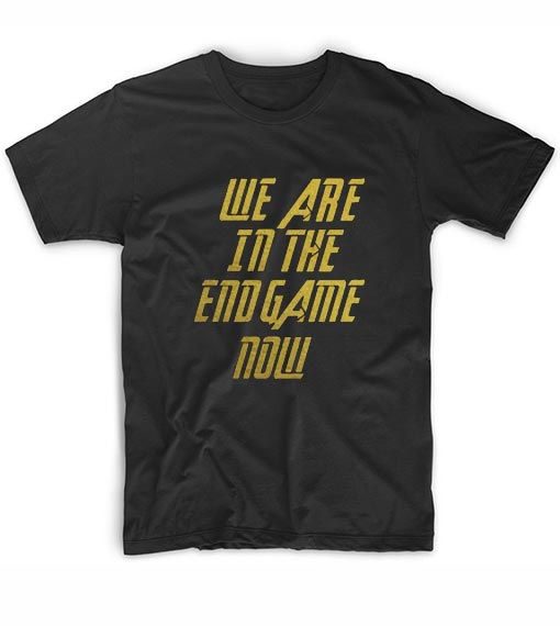We Are In The Endgame Now T-shirt ZK01