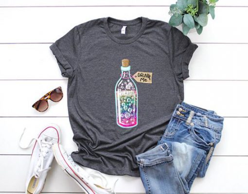 Alice In Wonderland Drink Me T-Shirt AD01