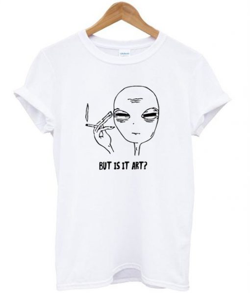 Art Smoke Alien T-Shirt SN01