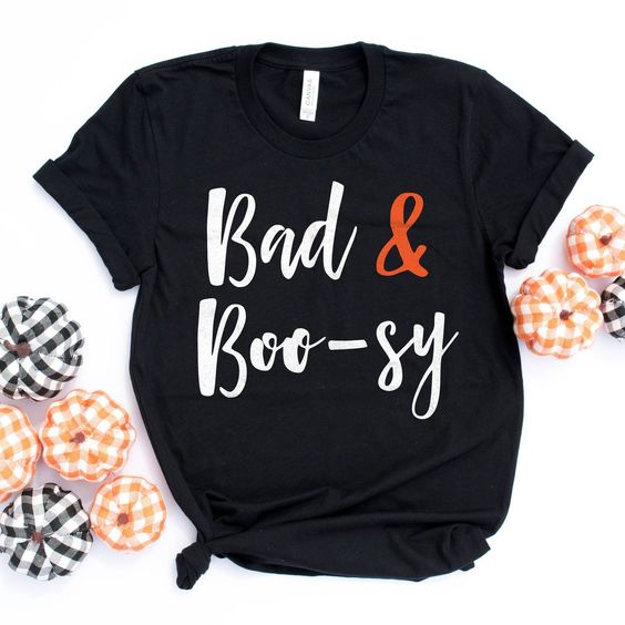 Bad and Boosy Halloween T-Shirt SR01