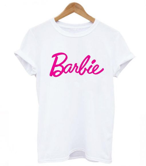 Barbie White & Pink T-Shirt GT01