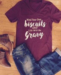 Biscuit and Gravy Tee Shirt ZK01