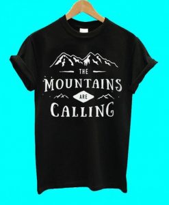 Camping Mountain T Shirt SR01