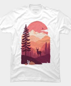 Crimson Peaks is a Men's T-Shirt EC01