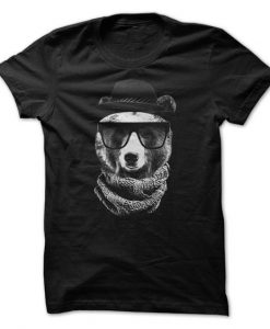Fedora Bear T-Shirt AD01