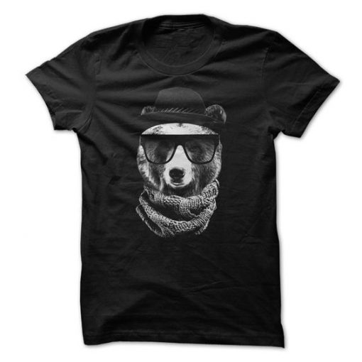 Fedora Bear T-Shirt AD01