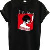 Girl Smoking Pattern T-shirt SN01