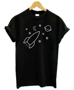 Little Space Rocket T-Shirt ZK01