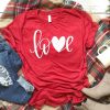 Love Heart Graphic T-Shirts ZK01