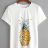 Pineapple Print T-Shirt AD01