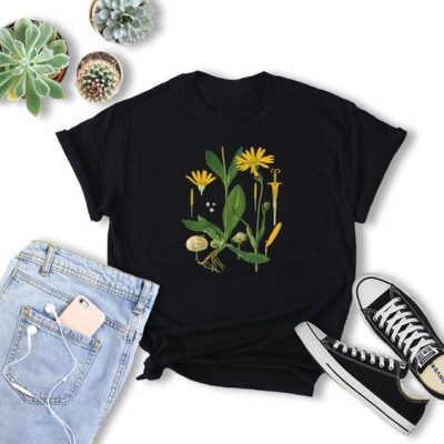 Plant Illustration T-Shirt SN01