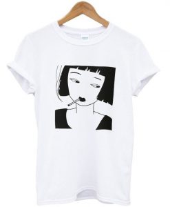 Smoking Girls T-Shirt SN01