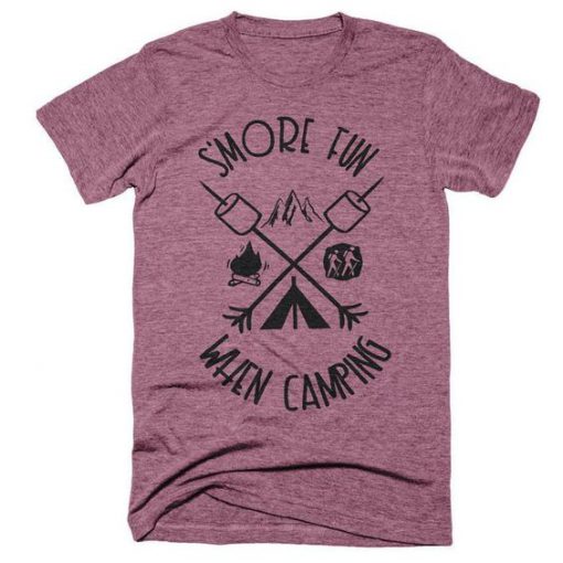 Smore Fun Camping T-Shirt ZK01