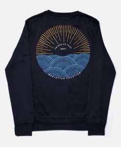 Sunset Navy Sweatshirt EC01
